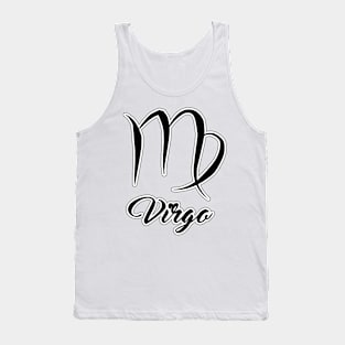 Virgo Zodiac Design Tank Top